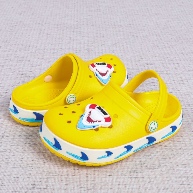 Pojkar Flickor Tecknad Grafisk Trädgård Träskor Slip On Water Skor Andas Sandaler