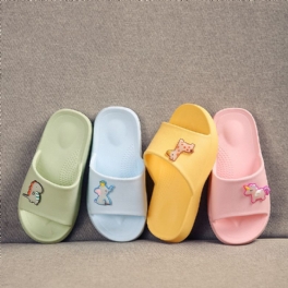 Slip-on Sandaler För Barn Pojkar Flickor Foam Beach Slides Candy Color Lätta Tofflor Som Andas