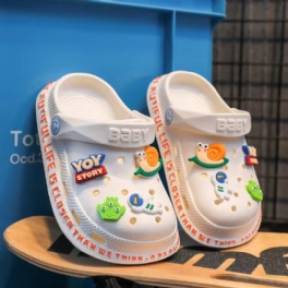 Toddler Barn Clogs Mjuk Sula Anti Slip Lättvikts Andas Sandaler