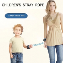 Småbarn Barn Draw Avoidance Stege Med Armband Dragsko Säkerhetsbälte