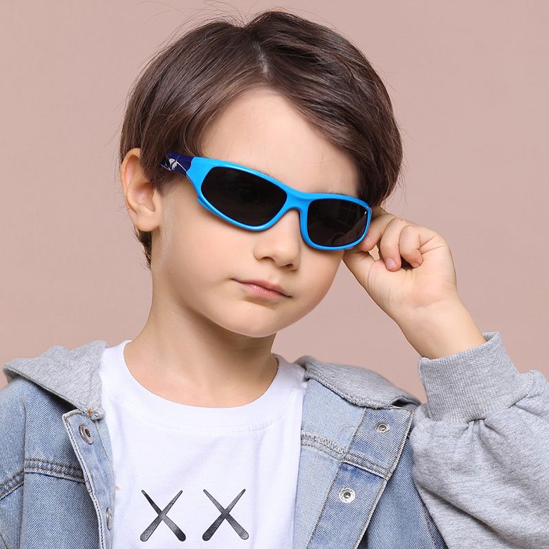 1st Silikon Polarized Cykling Outdoor Sports Solglasögon