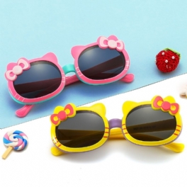 Barns Polariserade Solglasögon Flickor Tecknade Anti-uv Glasögon Utomhus