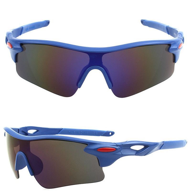 New Trend Outdoor Riding Vindtäta Glasögon Polariserade Sportsolglasögon För Pojkar Flickor