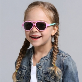 Pojkar Flickor Solglasögon Uv-skydd Liten Ram För Utomhusvandring Resor