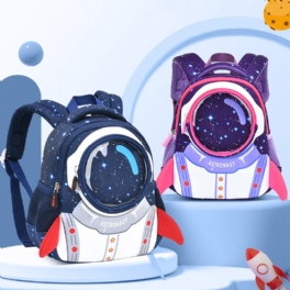 Greatop Ny 3d Rocket Barnryggsäck Anti-lost Astronauts Skolväskor Vattentät Neoprenväska Cartoon Flickor Ryggsäck Mochila Infantil