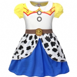 Bebis Flickor Princess Dress Costume Up Födelsedagsfest Juloutfit