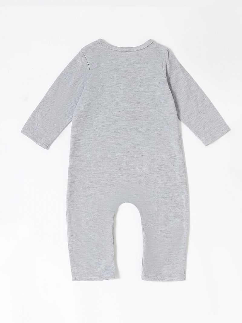 Bebis Flickor Jultryck Jumpsuit Rompers