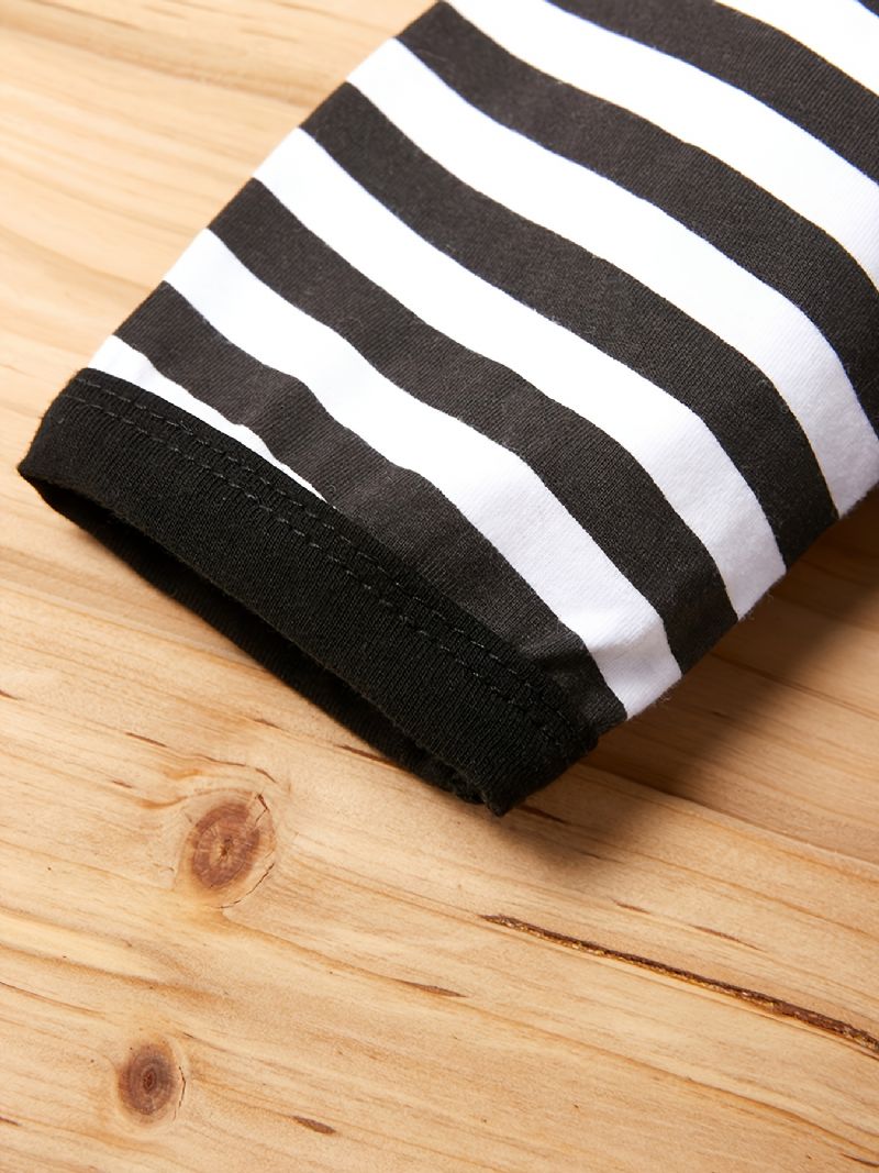 Bebis Flickor Jumpsuits Med Tecknad Pingvin Mönster