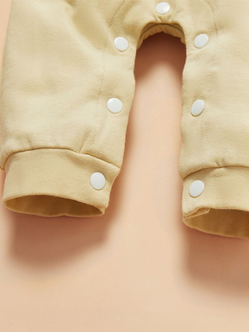 Nyfött Spädbarn Alla Mamma Brevtrycksbyxa Jumpsuit Bebis Pojkar Flickor