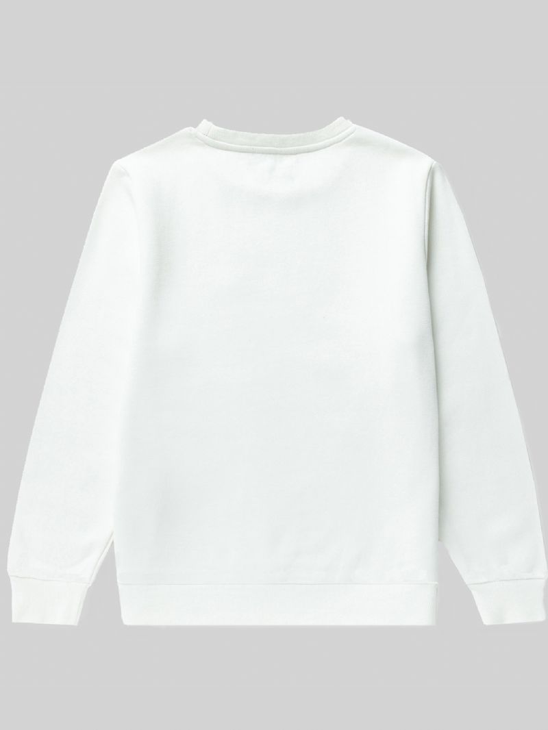 Barn Pojkar Tecknad Bil Jultryckt Långärmad Pullover Sweatshirt