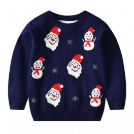 Pojkar Santa Knit Sweatshirt