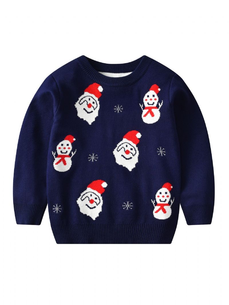 Pojkar Santa Knit Sweatshirt