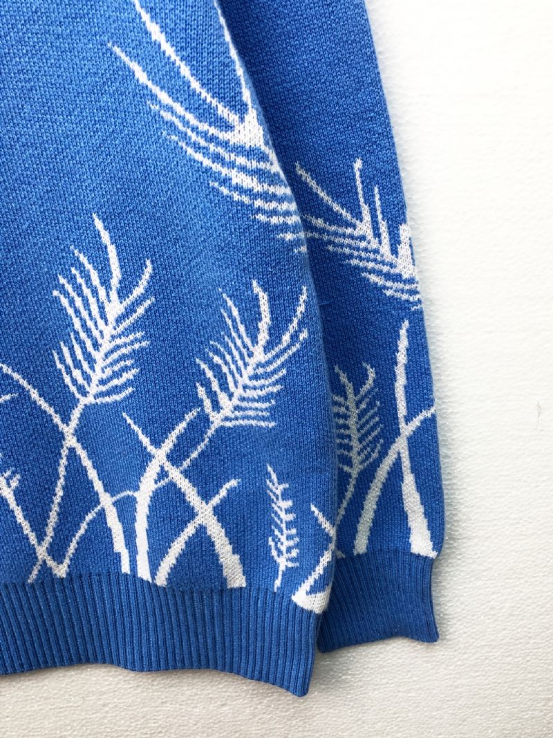 Pojkar Wheat Ear Stickad Pullover Sweater Barnkläder