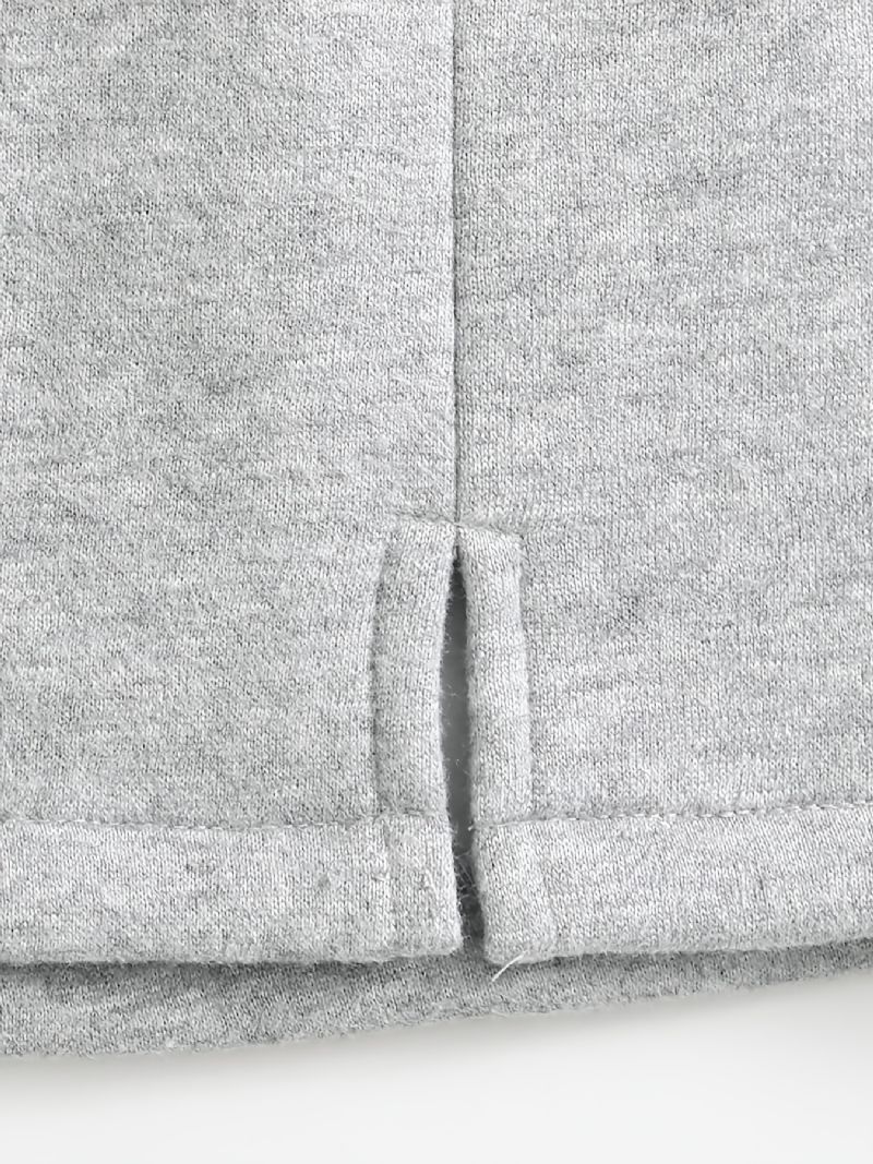 2st Bebis Flickor Spetströja Rundhalsad Långärmad Fleece Varm Sweatshirt & Kjol Set