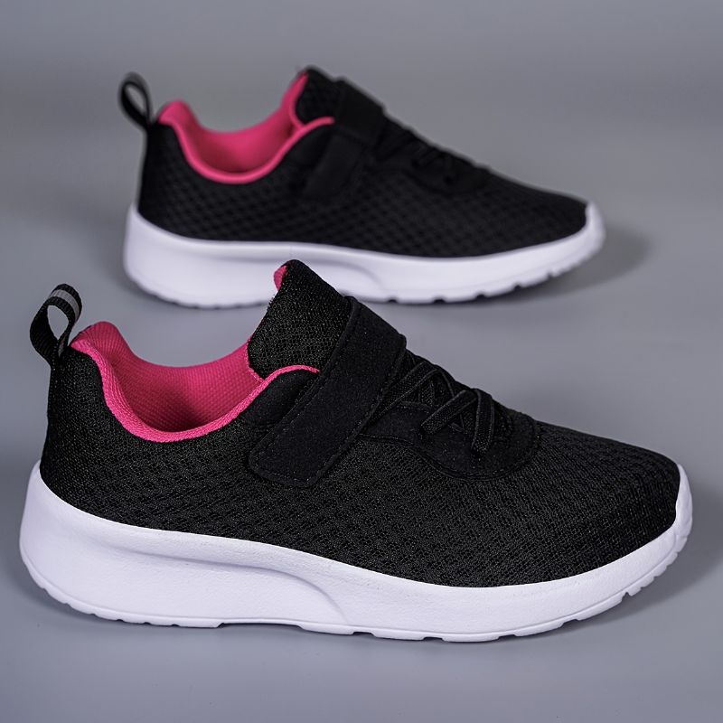 Flickor Casual Mesh Andas Sneakers Med Plattform För Utomhussport Promenader