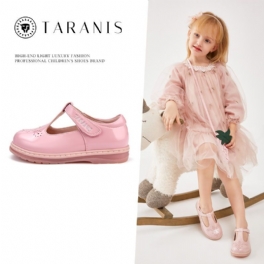 Småbarn Flickor Elegant Loafers Skor Prinsessa Festklänning Flats Skoluniform Prestanda Oxford Läderskor För Barn / Små 7-12 Storlek För 2-6 År Black Friday Rabatterade Julklappar