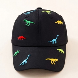 Barn Söt Dinosaur Broderi Baseball Keps Pojkar Flickor