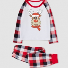 2023 New Christmas Sweet Bear Family Pyjamasset
