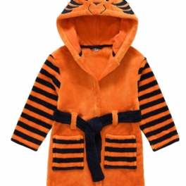 Badrock För Pojkar Tigerformad Pyjamas