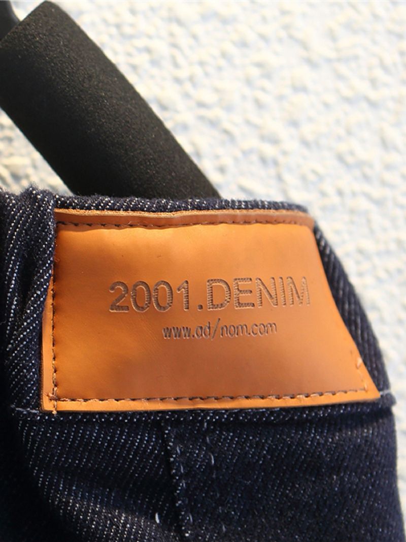 1 St Pojkar Casual Denim Jeans Med Ficka För Vintern