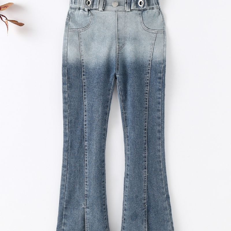 Flickor Mode Gradient Jeans
