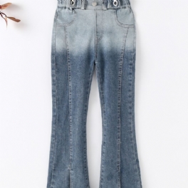 Flickor Mode Gradient Jeans