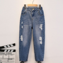 Rippade Jeans För Pojkar