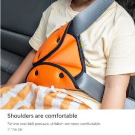 Bilsäkert Säkerhetsbältesskydd För Barns Nackskyddsbälten Justerbart Säkerhetsbälte För Barn