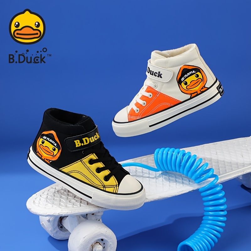 B.duck Barn Casual Mode Cartoon Canvas Skor Anti-halksneaker Med Mjuk Sula För Vintern