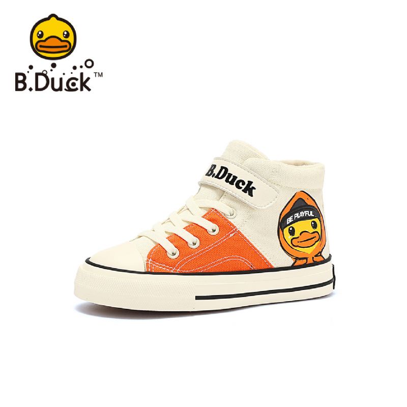 B.duck Barn Casual Mode Cartoon Canvas Skor Anti-halksneaker Med Mjuk Sula För Vintern