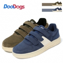 Doodogs Pojkar Plysch Sneakers Med Mjuk Sula Halkfria Termiska Kardborrefästen Fritidsskor För Vintern Nyhet