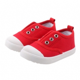 Flickskor Med Andas Sneakers Canvas Casual Mjuk Sula