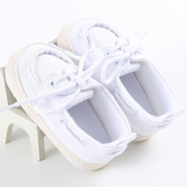 Infant Bebis Loafers Mjuksulor Anti-halk Casual Crib Skor