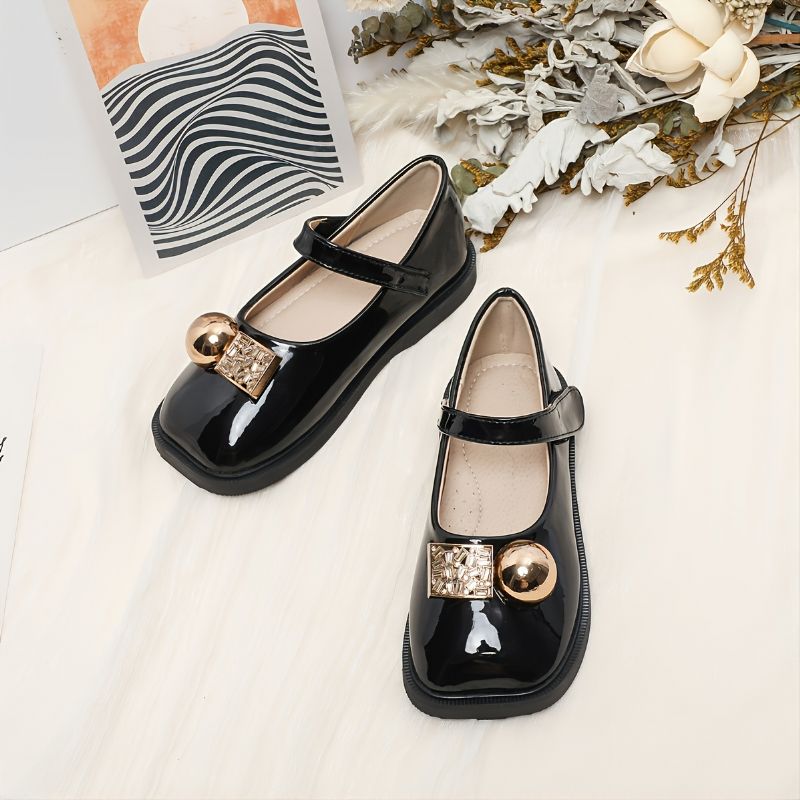 Tjejer Mjuksulor Anti-halk Mary Jane Flats Princess Dress Skor