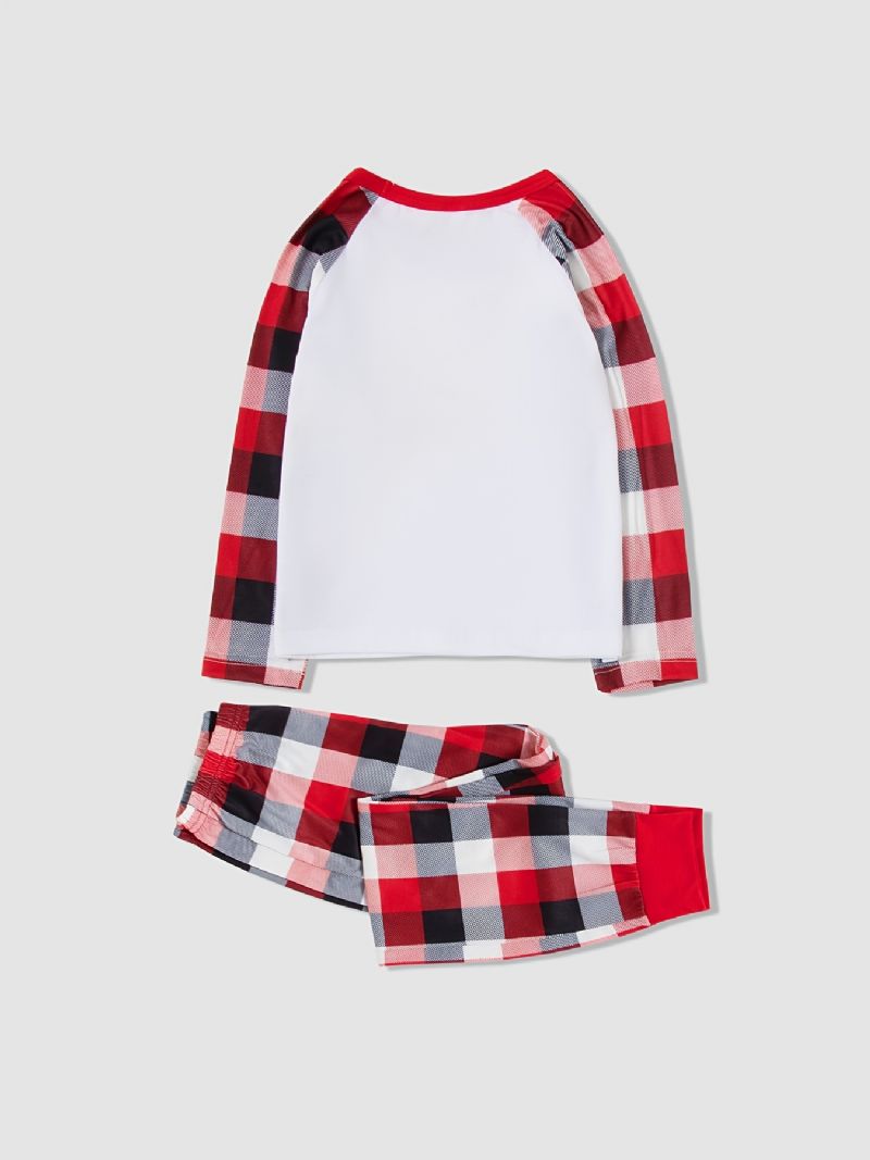 Jul Enkla Söta Flickor Pyjamas Homewear Set
