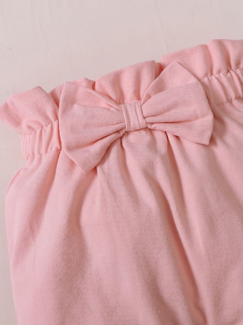Newborn Bebis Flickor Kläder Långärmad Romper Byxa Set Spädbarn Outfit