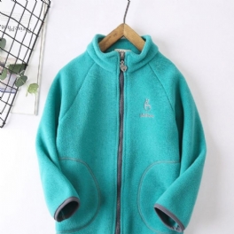 Barnkappa Med Dragkedja I Polar Fleece