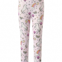 Vinter Flickor Tecknad Print Leggings