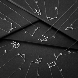 12 Constellation Hänge Halsband Minimalistisk Kristall Horoskop Astrologi Födelsedagspresenter För Kvinnor Flickor