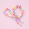 Rainbow Heart Halsband