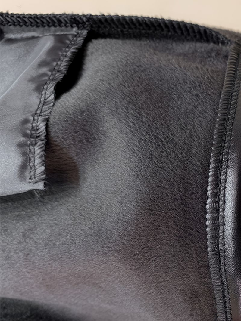 Läderbyxor För Flickor The New Autumn Winter Black Leather Shorts