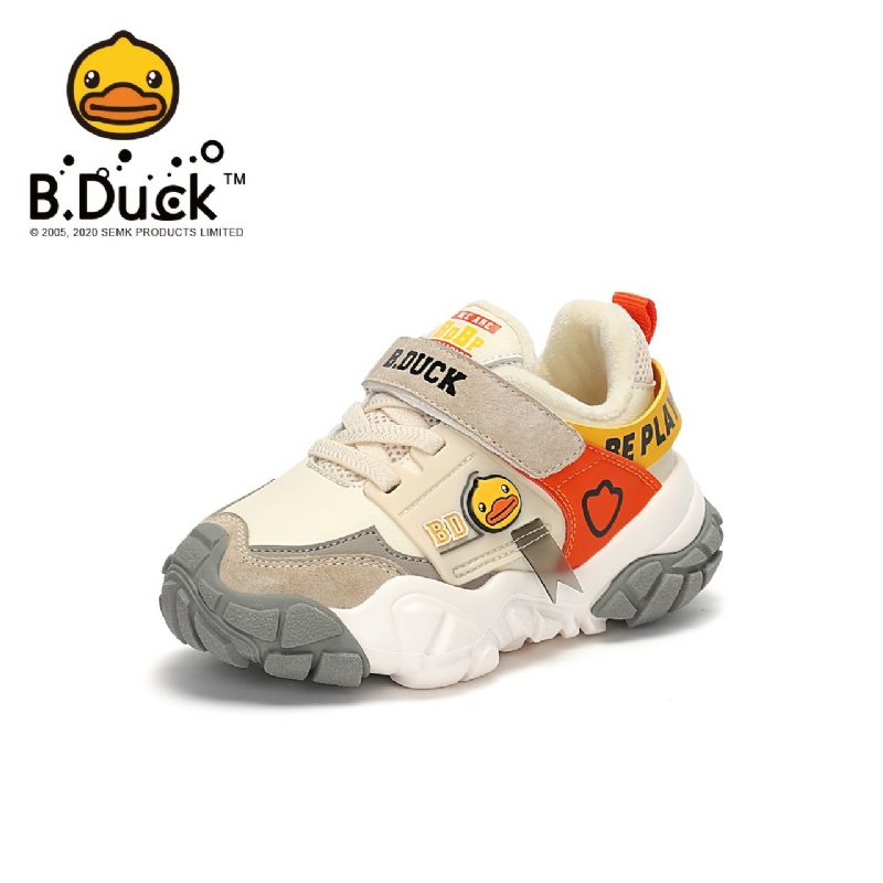 B.duck Barn Halkfria Vintermode Sneakers Pojkar Flickor Tecknade Sportskor För Löpning Och Promenader