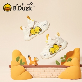 B.duck Toddler Barn Plyschsneakers Med Sött Ankatryck För Höst Och Vinter Nyhet