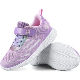 Flickor Mesh Lätta Ventilerande Sneakers Med Halkfri Sula