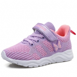 Lättvikts Andas Löparsneakers För Flickor