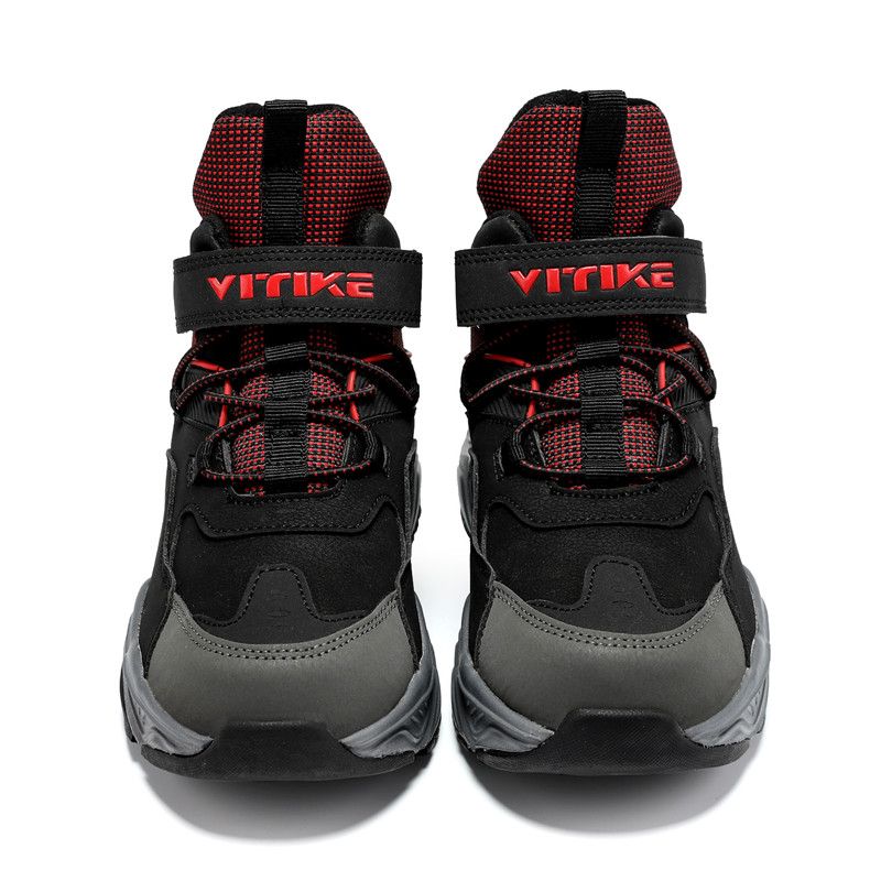 Vitike Barnskor Kardborre Pu High-top Vattentäta Sneakers
